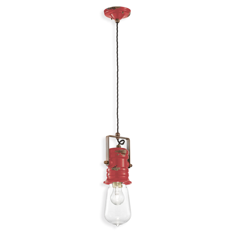 Urban Pendant Light Vintage Red - FER.C1740-VIR