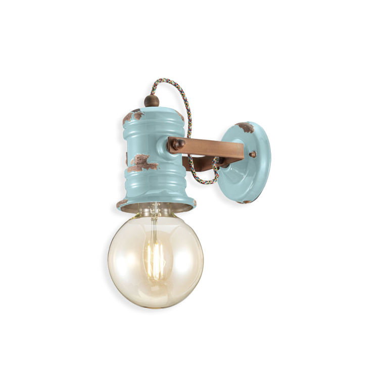 Urban Wall Light Vintage Light Blue - FER.C1843-VIA