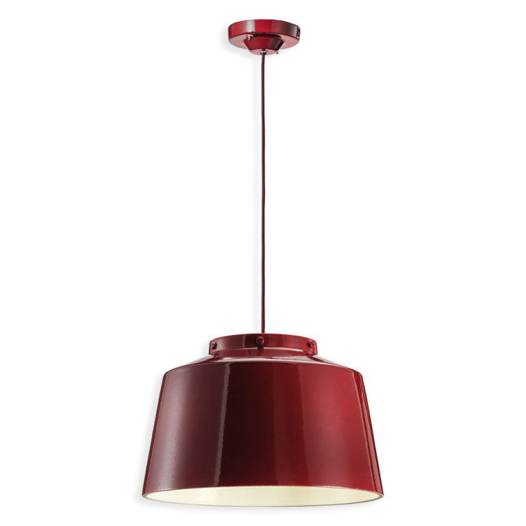 50's Large Pendant Light Bordeaux - FER.C2001-BOR