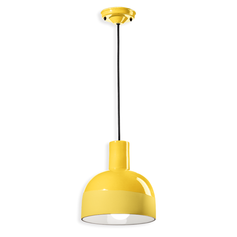 Caxixi Pendant Light Yellow - FER.C2400-GIL