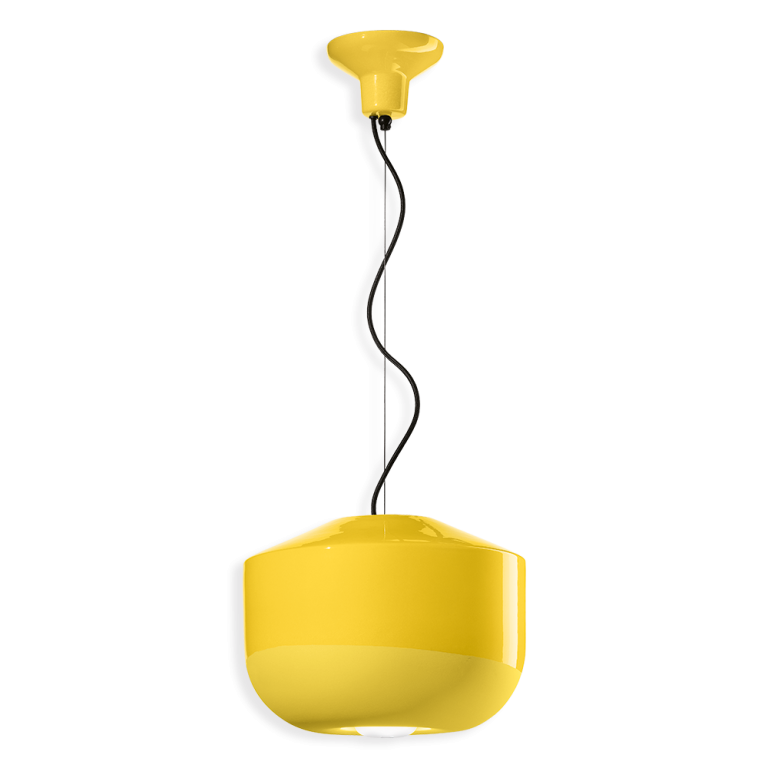 Bellota Large Pendant Light Lemon Yellow - FER.C2541-GIL