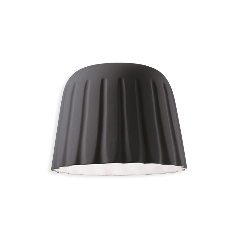 Madame Gres Large Flush Mount Light Black Grey - FER.C2573-GRN