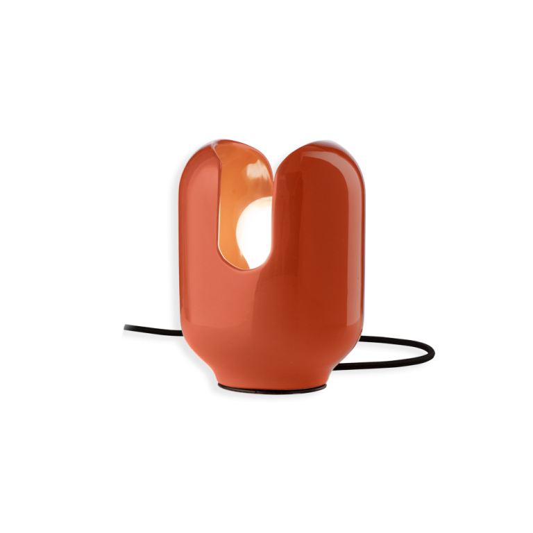 Batucada Ceramic Table Lamp Orange - FER.C2590-APO