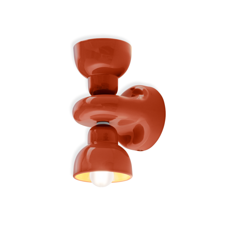 Berimbau 2 Light Wall Light Orange - FER.C2601-APO