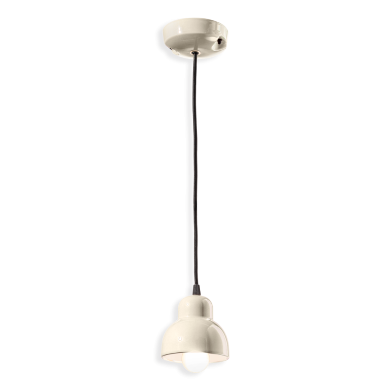 Berimbau Small Pendant Light Cream - FER.C2610-CRM