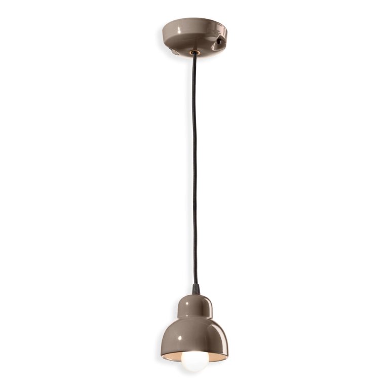 Berimbau Small Pendant Light Mocha Brown - FER.C2610-MOK