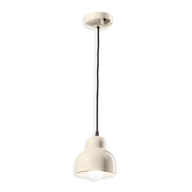 Berimbau Large Pendant Light Cream - FER.C2611-CRM