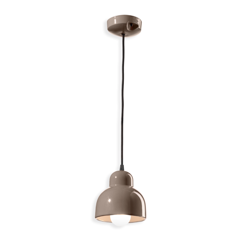 Berimbau Large Pendant Light Mocha Brown - FER.C2611-MOK