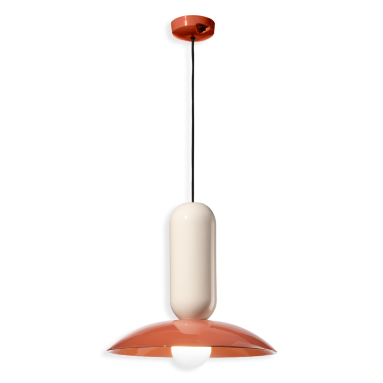 PAU Pendant Light Orange & Cream - FER.C2630-APC