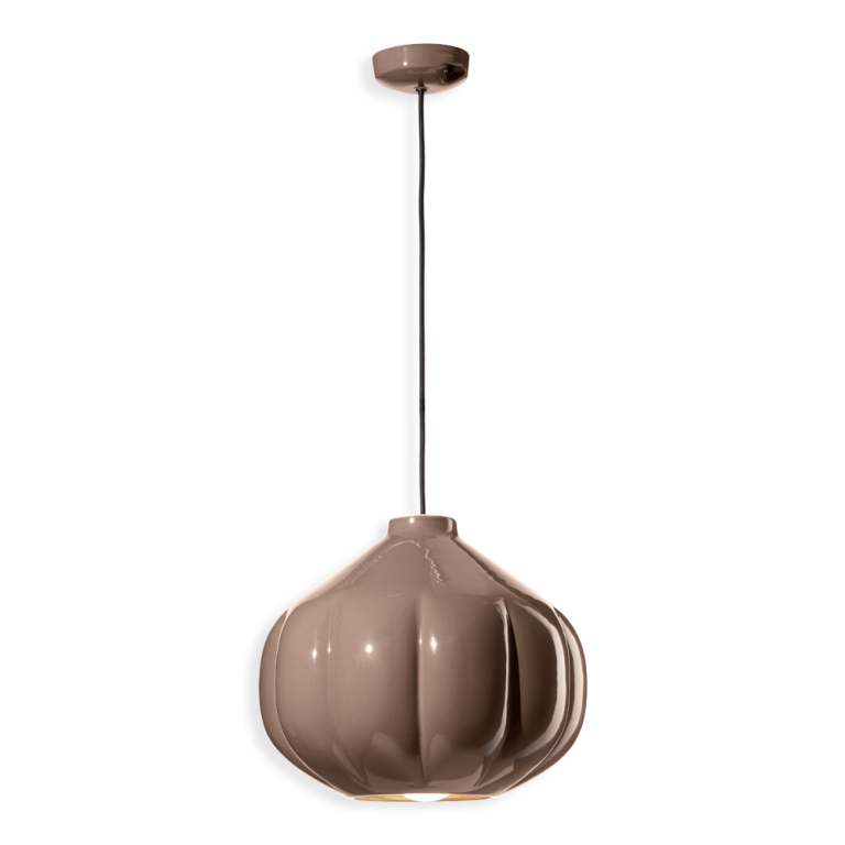 Afoxe Large Pendant Light Mocha Brown - FER.C2641-MOK