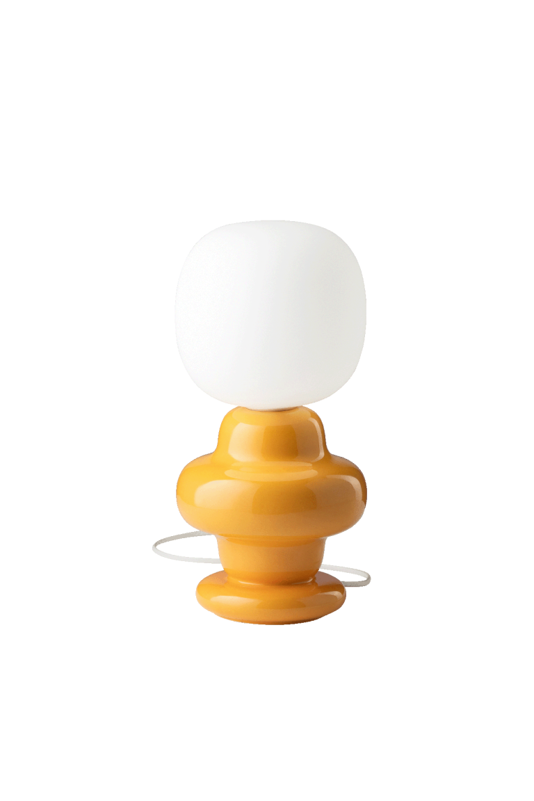 Copacabana Table Lamp Yellow & White - FER.C2680-GIA