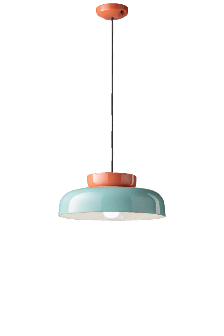 Maracana Pendant Light Blue & Orange - FER.C2745-APA