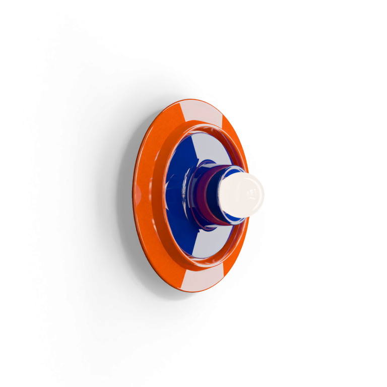 Voila Wall Light Orange & Blue - FER.C2775-ABR