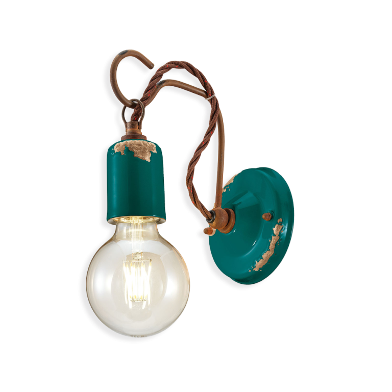 Vintage 55mm Wall Light Vintage Green - FER.C665-VIV