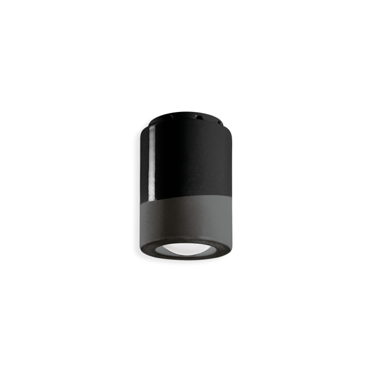 Pl 85mm Flush Mount Light Carbon Black - FER.C985-NEC