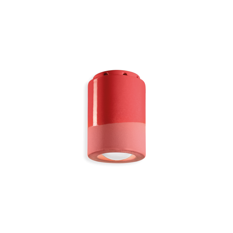 Pl 85mm Flush Mount Light Coral Red - FER.C985-ROC