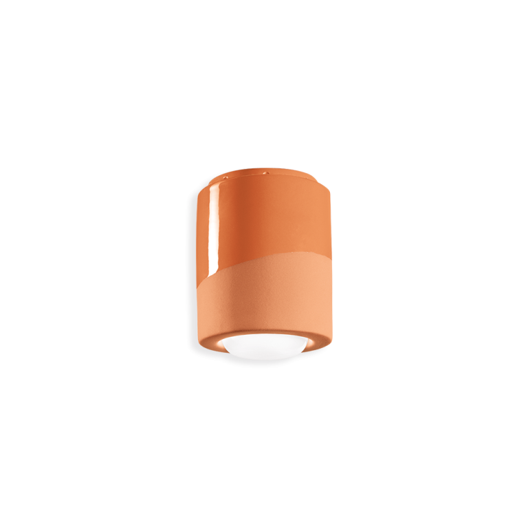 Pl 125mm Flush Mount Light Peach Orange - FER.C986-ARP