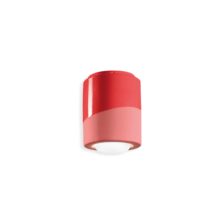 Pl 125mm Flush Mount Light Coral Red - FER.C986-ROC