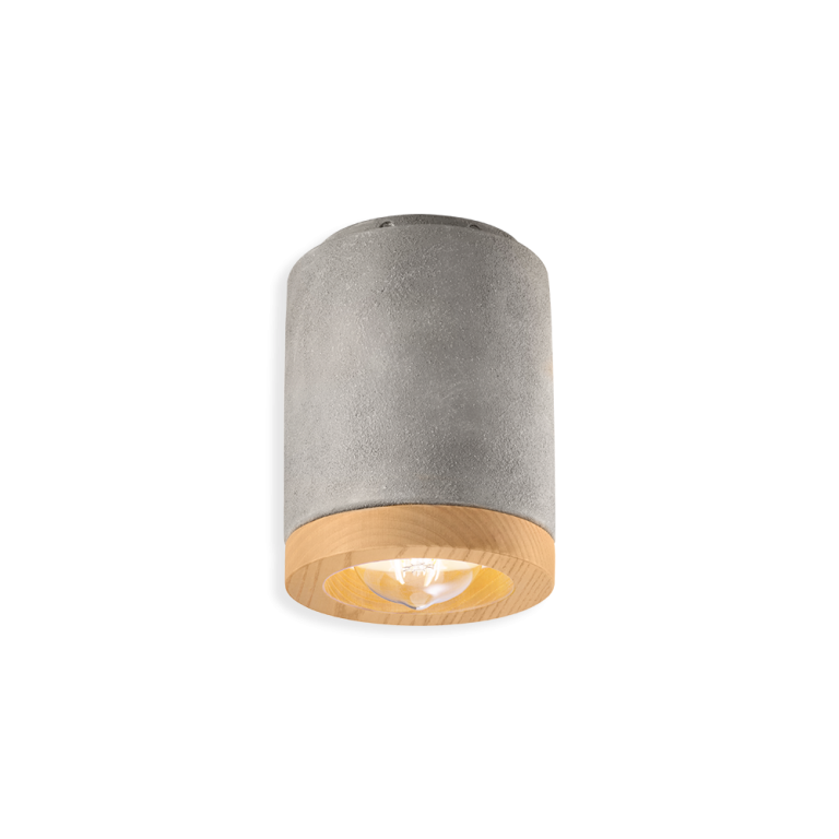 Mateca Flush Mount Light Cement - FER.C989-CEM