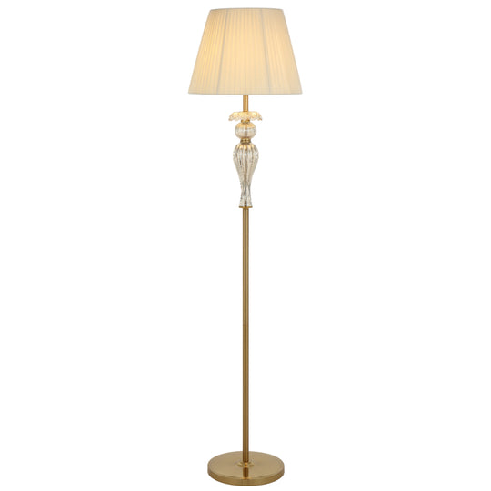 Cadiz Floor Lamp Antique Gold - CADIZ FL-AGCRM