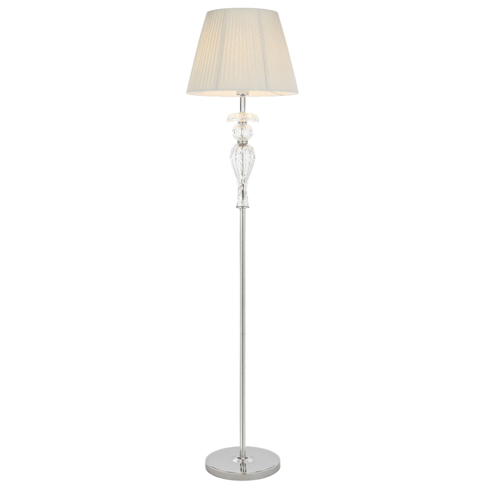 Cadiz Floor Lamp Chrome - CADIZ FL-CHWH