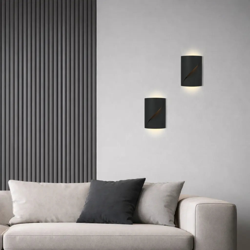 Calro Wall Light Black - CALRO WB-BK