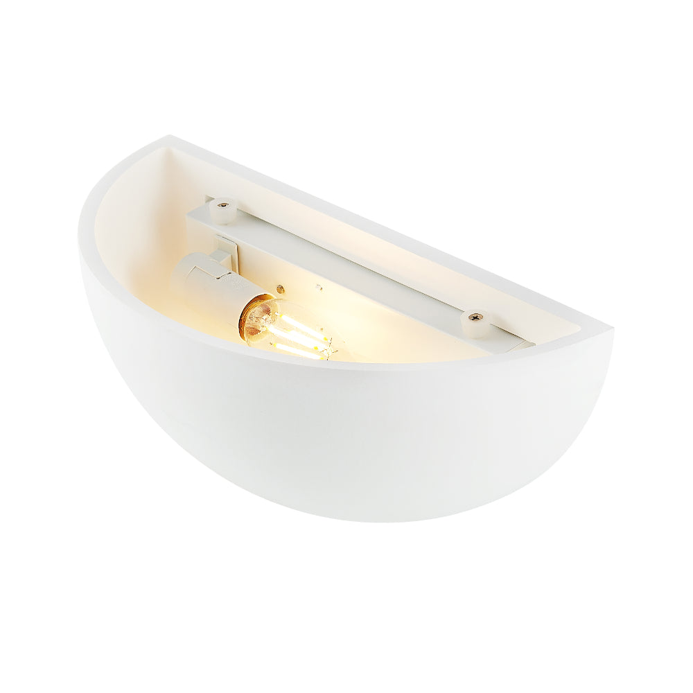 Camero Gypsum Indoor Wall Light White - CAMERO WB-WH