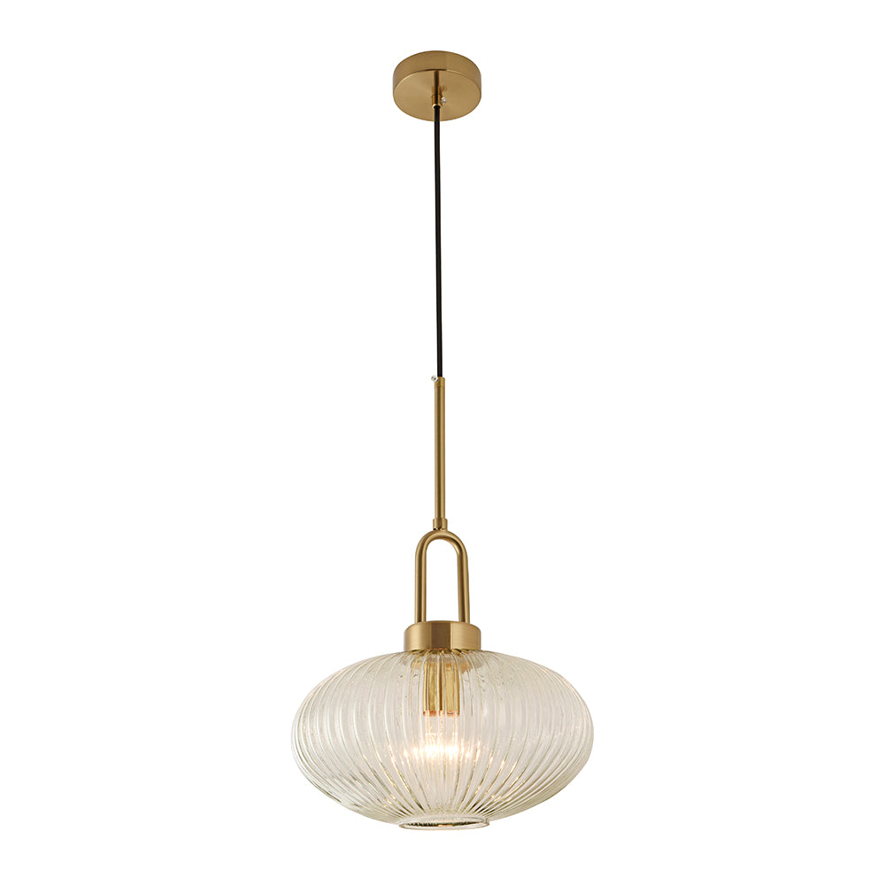 Buy Pendant Lights Australia Cape Pendant Light W300mm Satin Brass Aluminium - 1001080