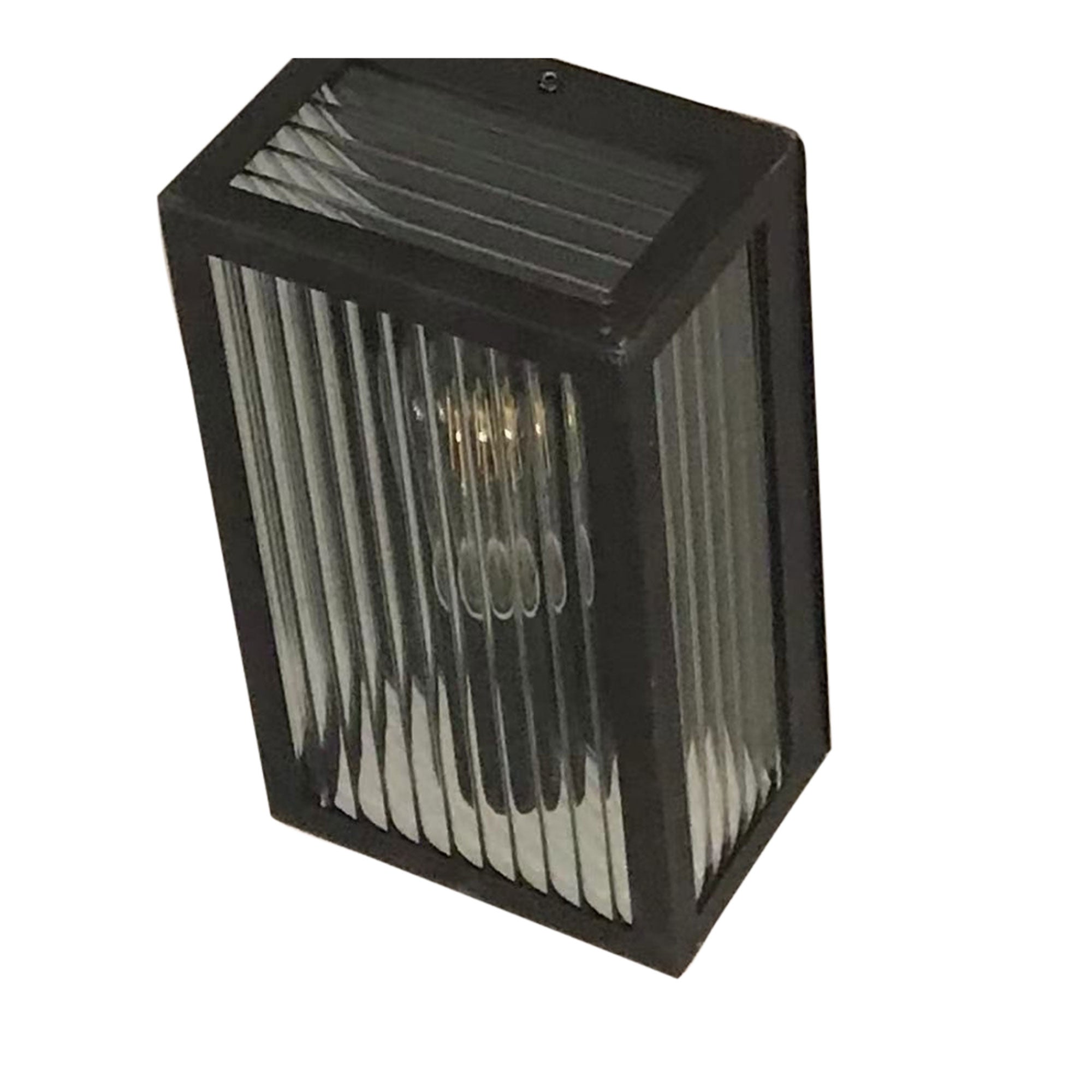 Chicago Wall Light Aluminium Black - OL7651BK