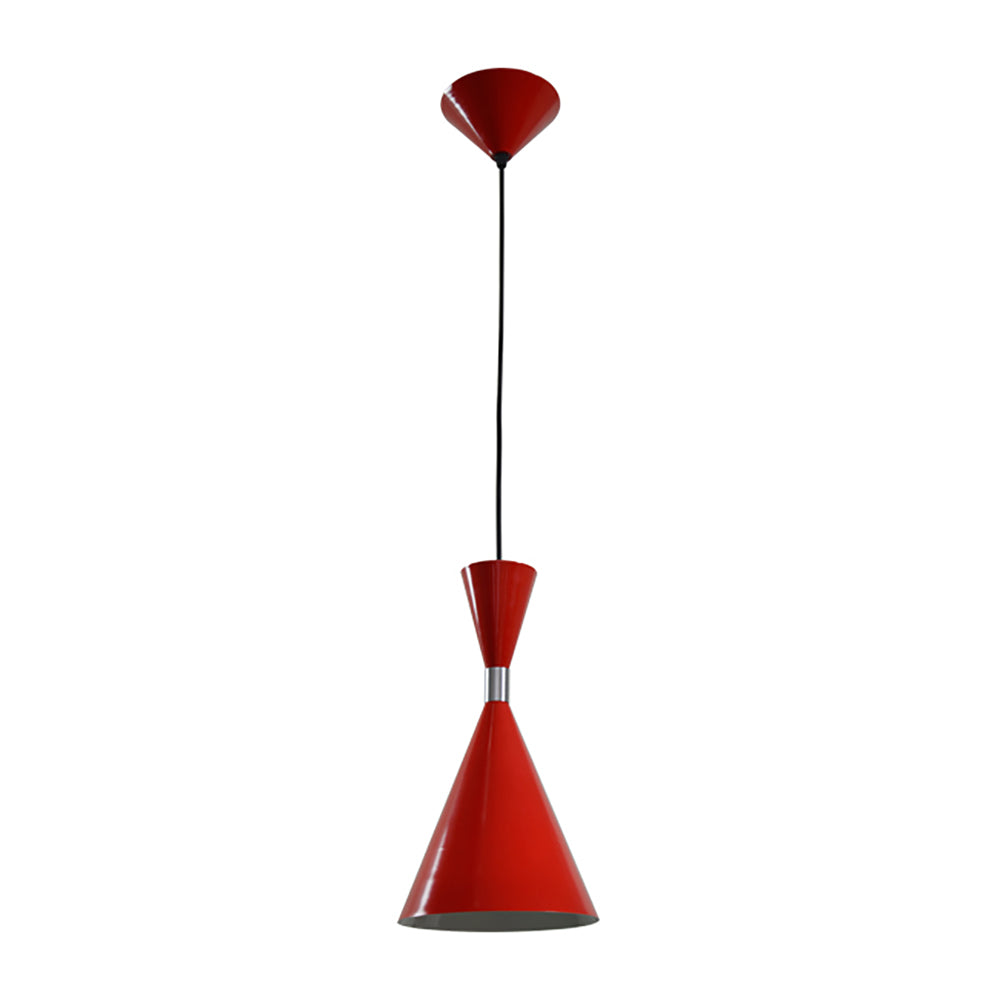 Buy Pendant Lights Australia Classic 1 Light Pendant Red Cone Shape - CLASSIC1A