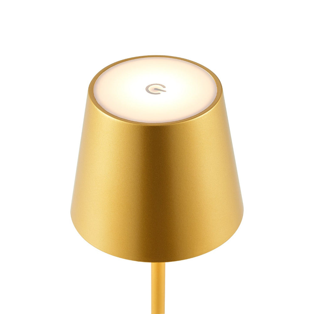 Clio Rechargeable Table Lamp Gold 3000K - CLIO TL-GD