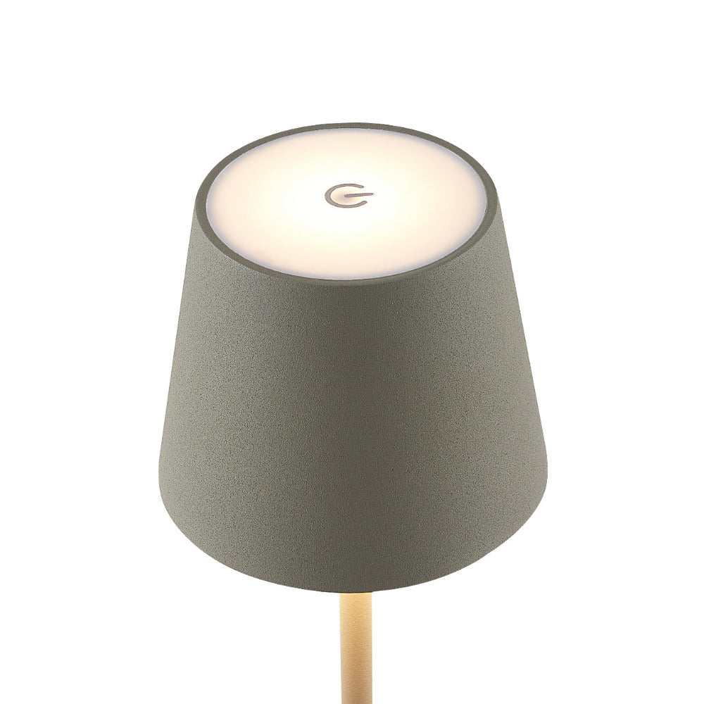 Clio Rechargeable Table Lamp Grey 3000K - CLIO TL-GY