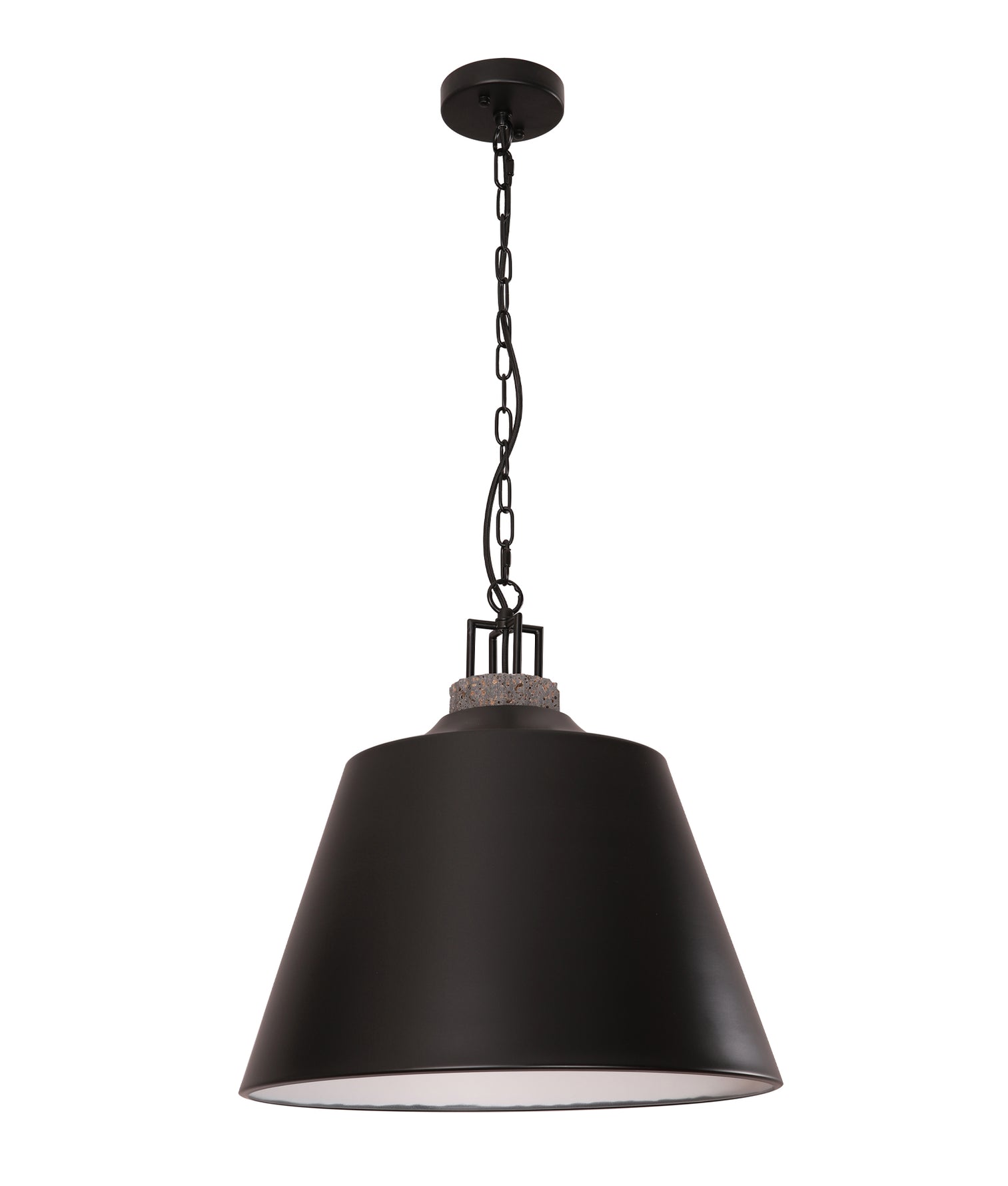 Cloche Bell Shape Pendant Light Black & Grey - CLOCHE1