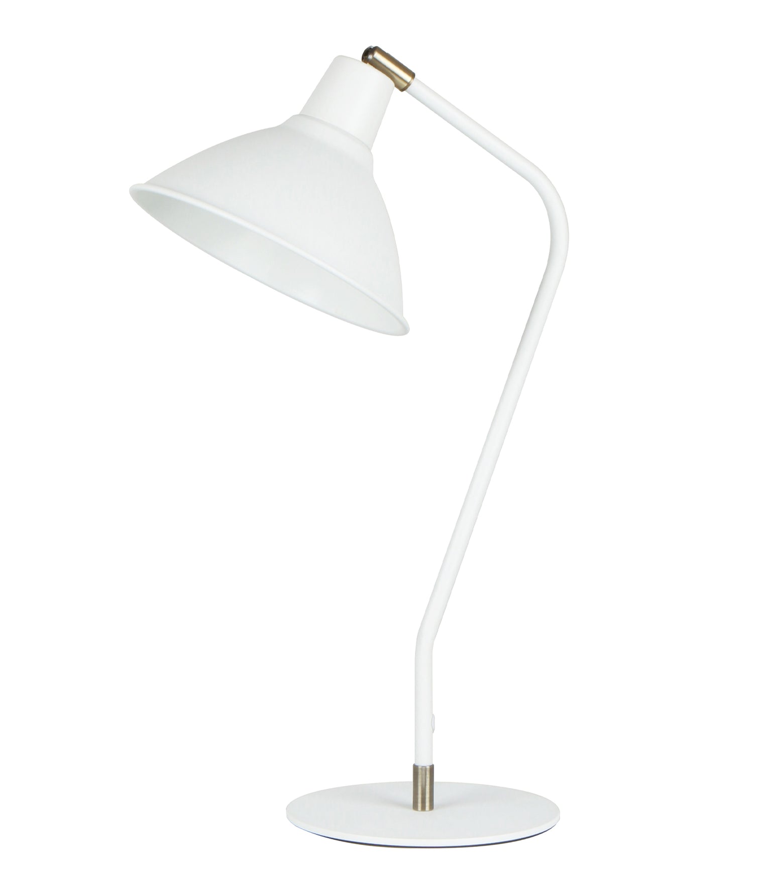 Collo Table Lamp Matte White Base With Matte White Shade - COLLO-T2