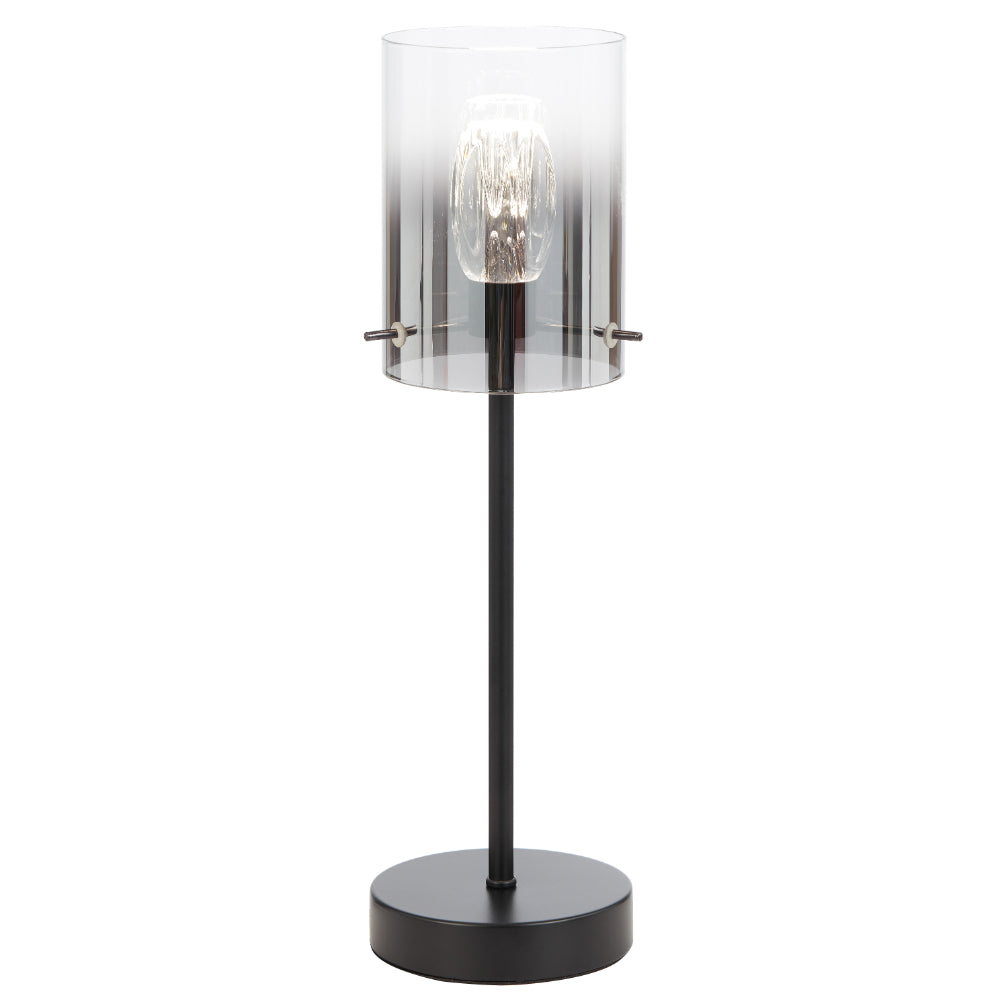 Crevil LED Table Lamp 4W 4000K Black & Smoke - CREVIL TL-BKSM