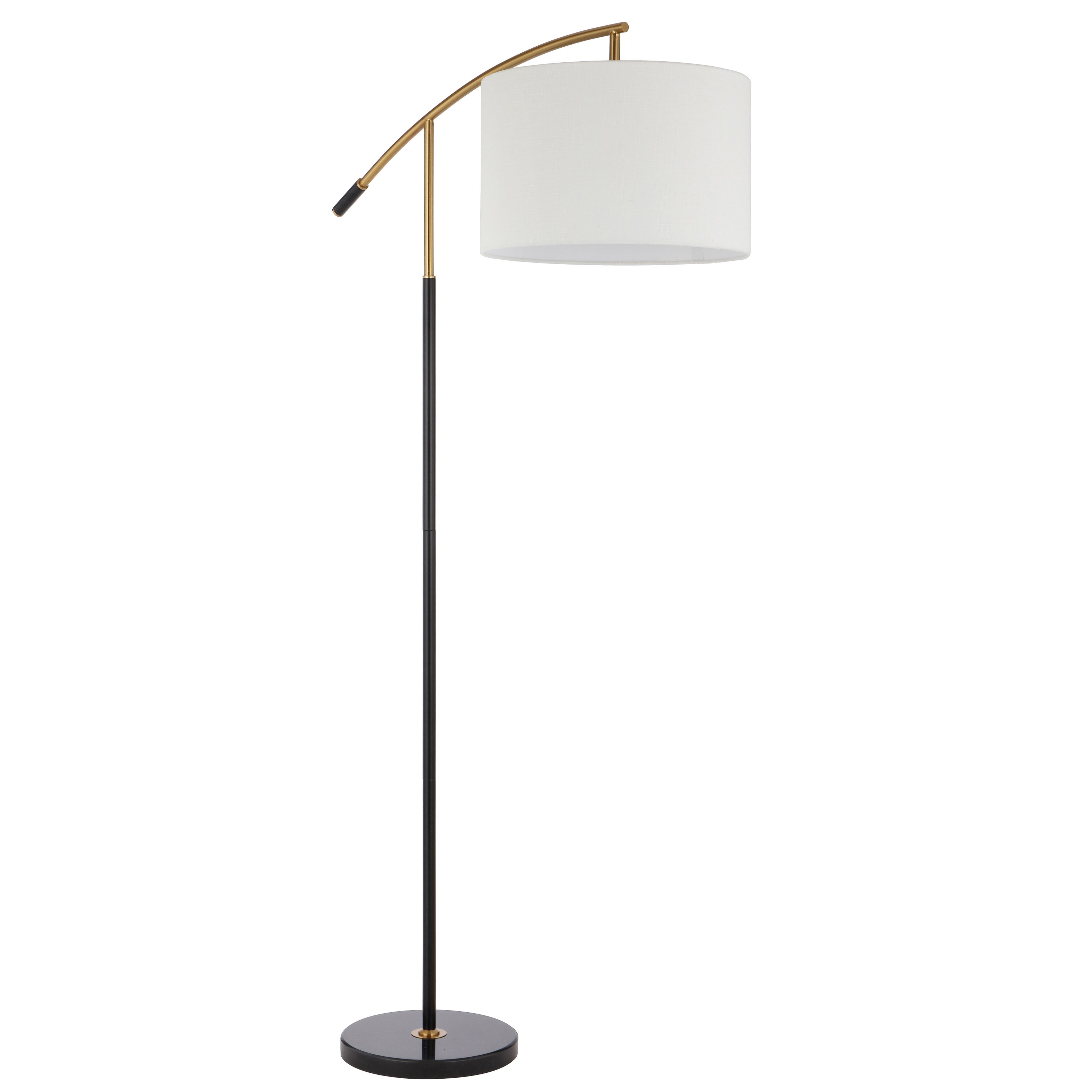 Cruz Floor Lamp Black - CRUZ FL-BKIV