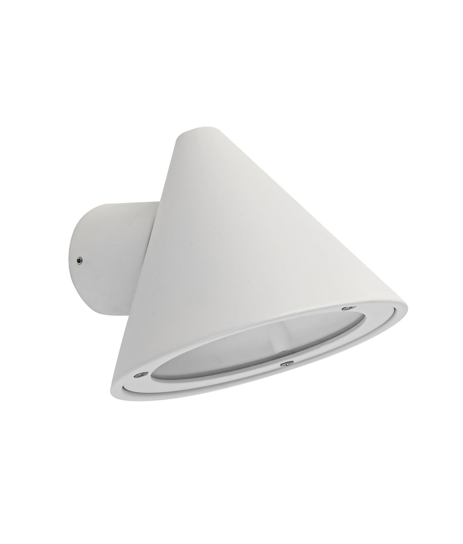 Cuchara Exterior Cone Surface Mounted Wall Light Matte White - CUCHARA2