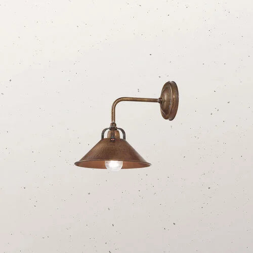 Cascina Straight Wall Light Antique Brass - IL.204.05.OO