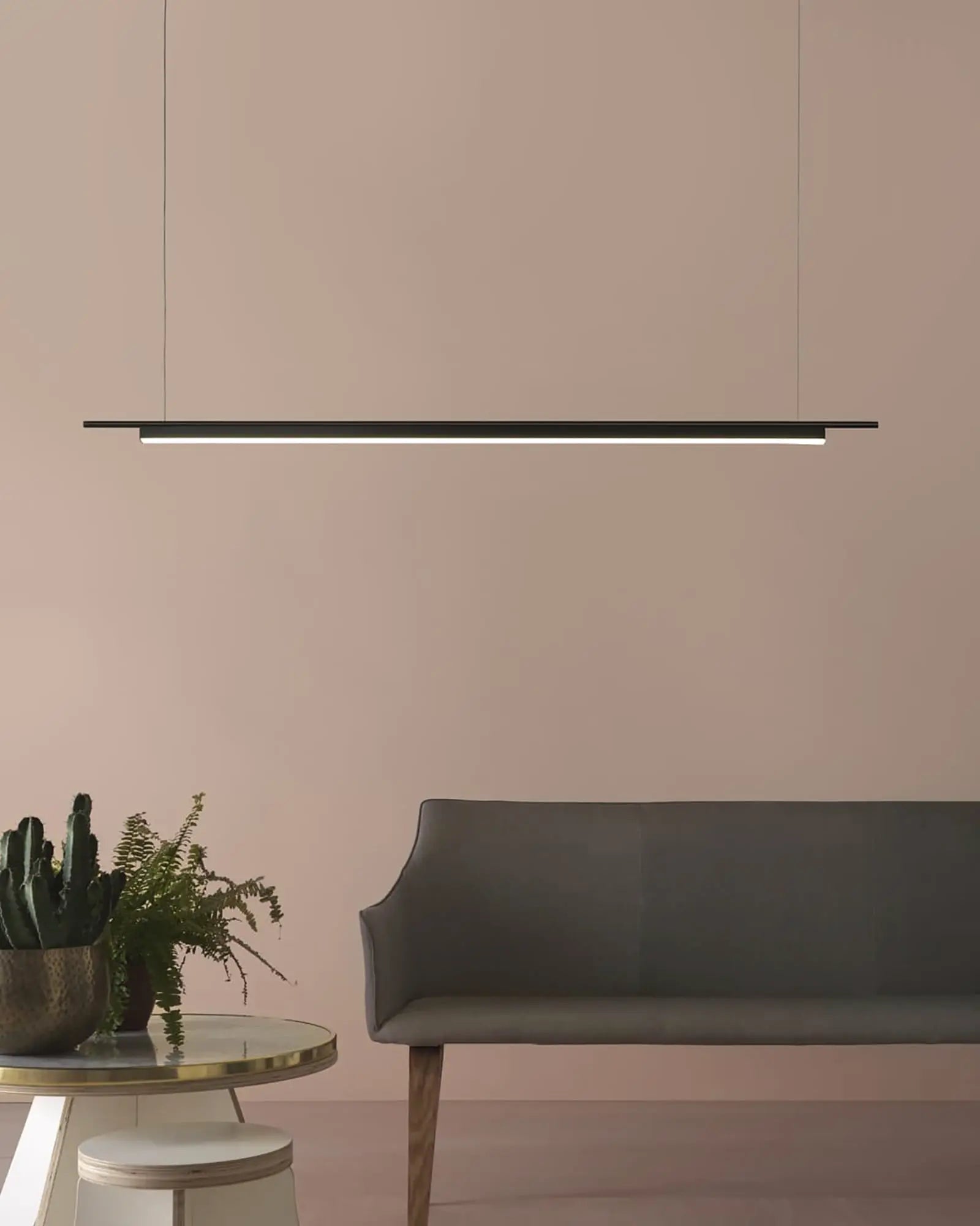 Coln LED Pendant Light 21W 2700k Matte Black - ARO.C1267