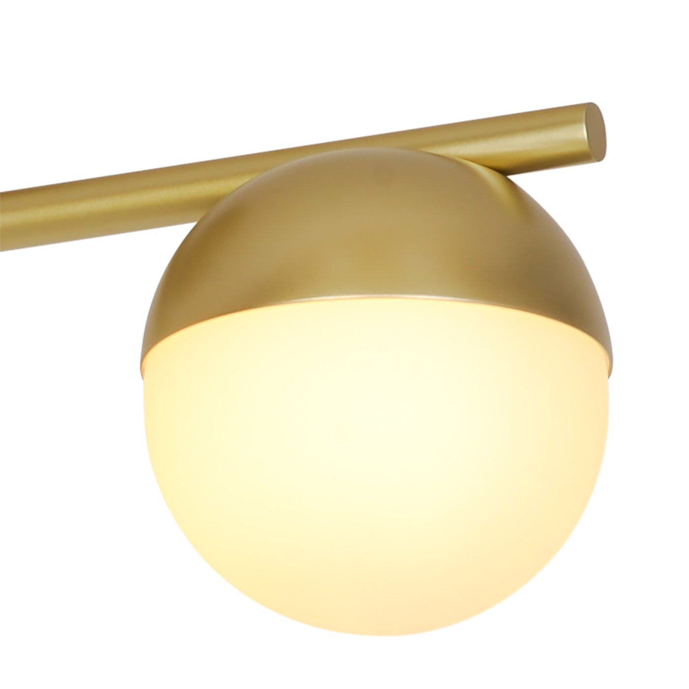 Contina Semi Flush Mount Light Brushed Brass - 2512096035