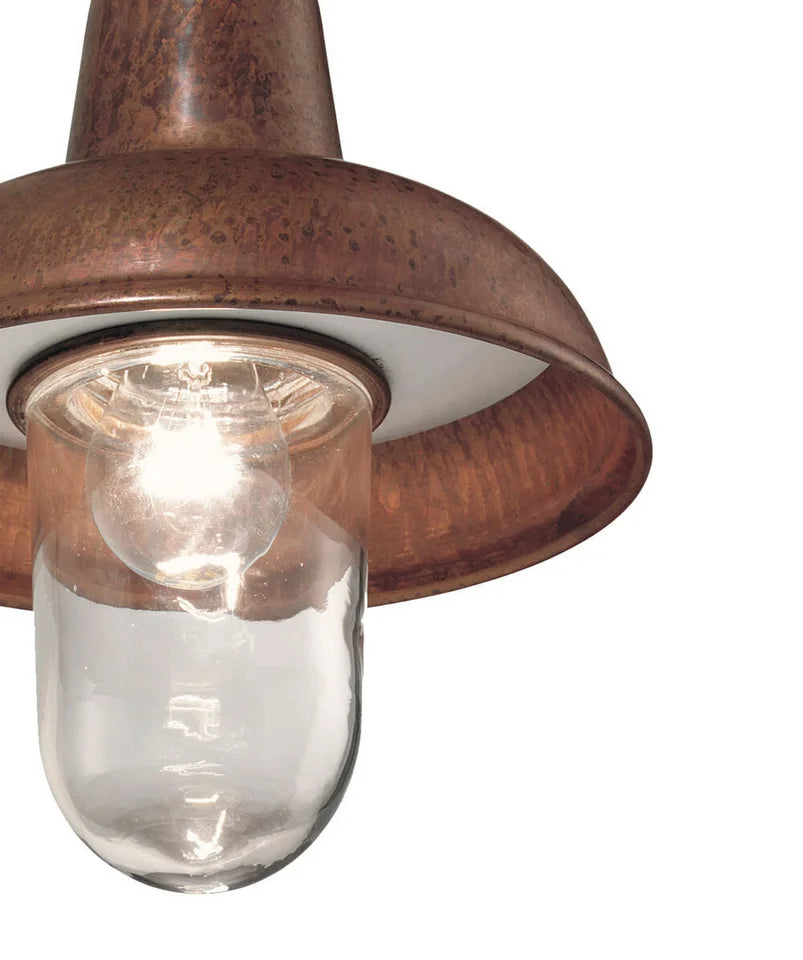 Contrada Straight Outdoor Wall Light Transparent - IL.243.25.ORT