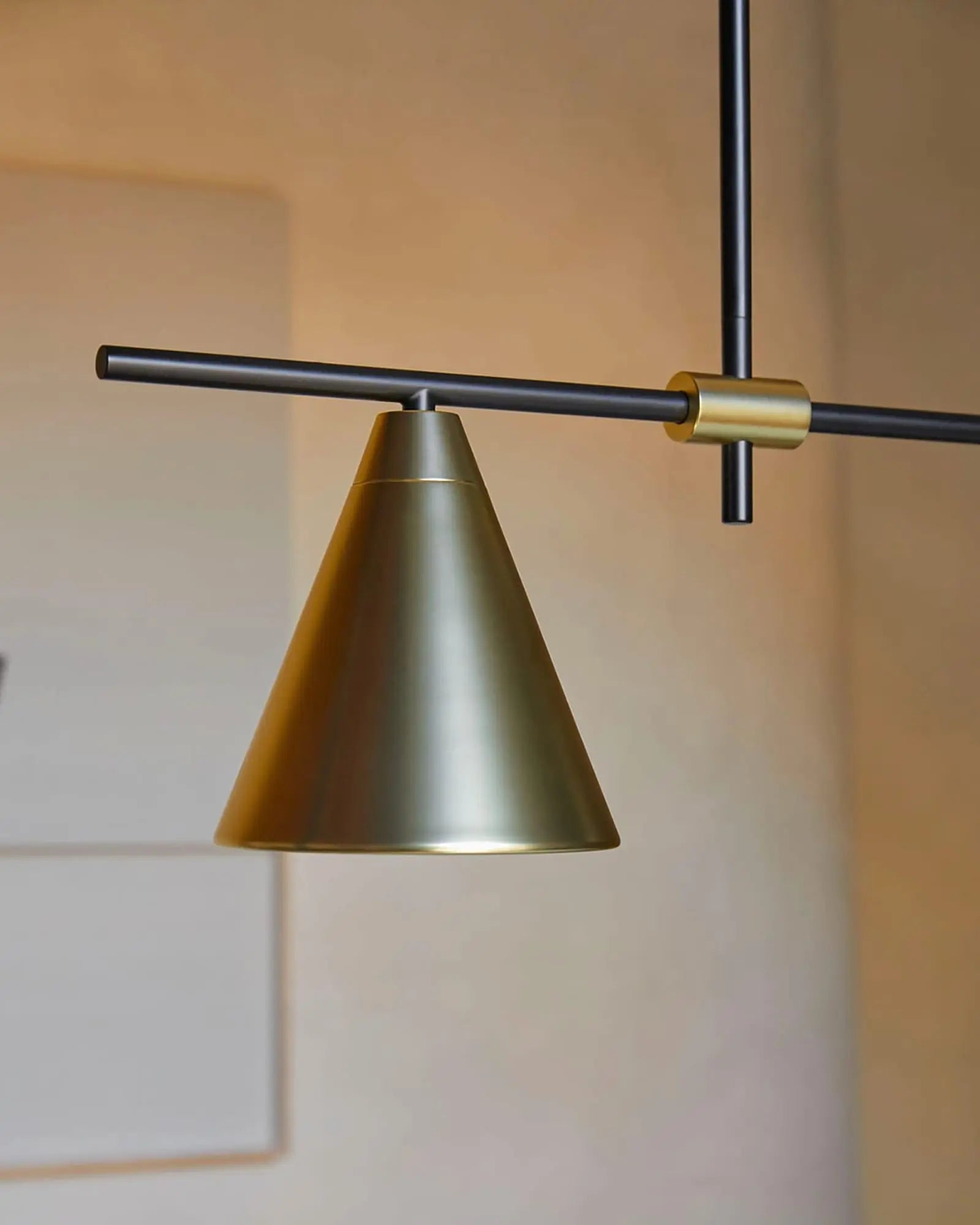 Crane LED Pendant Light 3W 2700k Matte Black & Opal - ARO.C1241