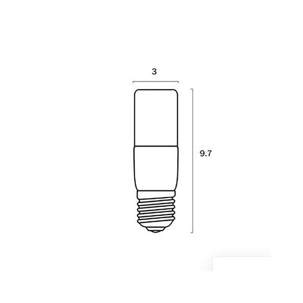 Buy LED Globes Australia T30 LED Globe ES 240V 5W White Polycarbonate 3000K - G T305E27OP830