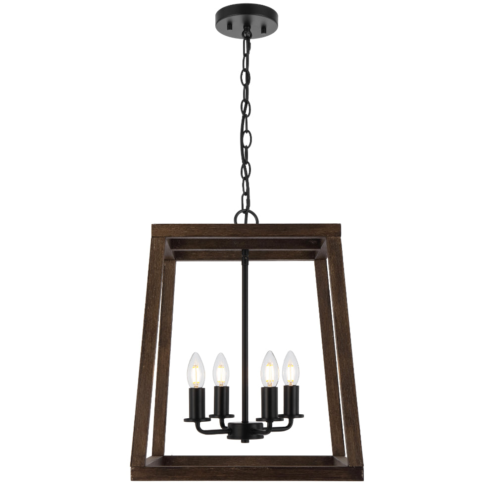 Dalton 4 Light Pendant Black - DALTON PE4-BK