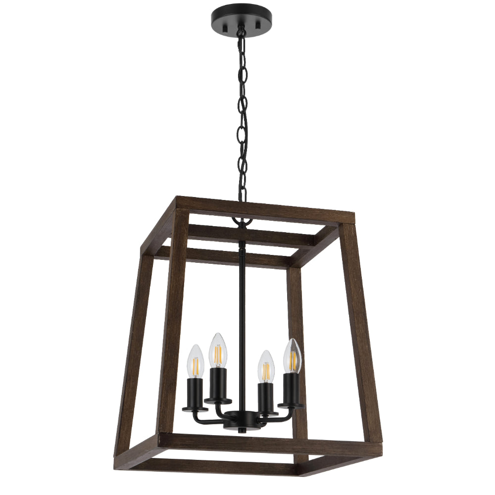 Dalton 4 Light Pendant Black - DALTON PE4-BK