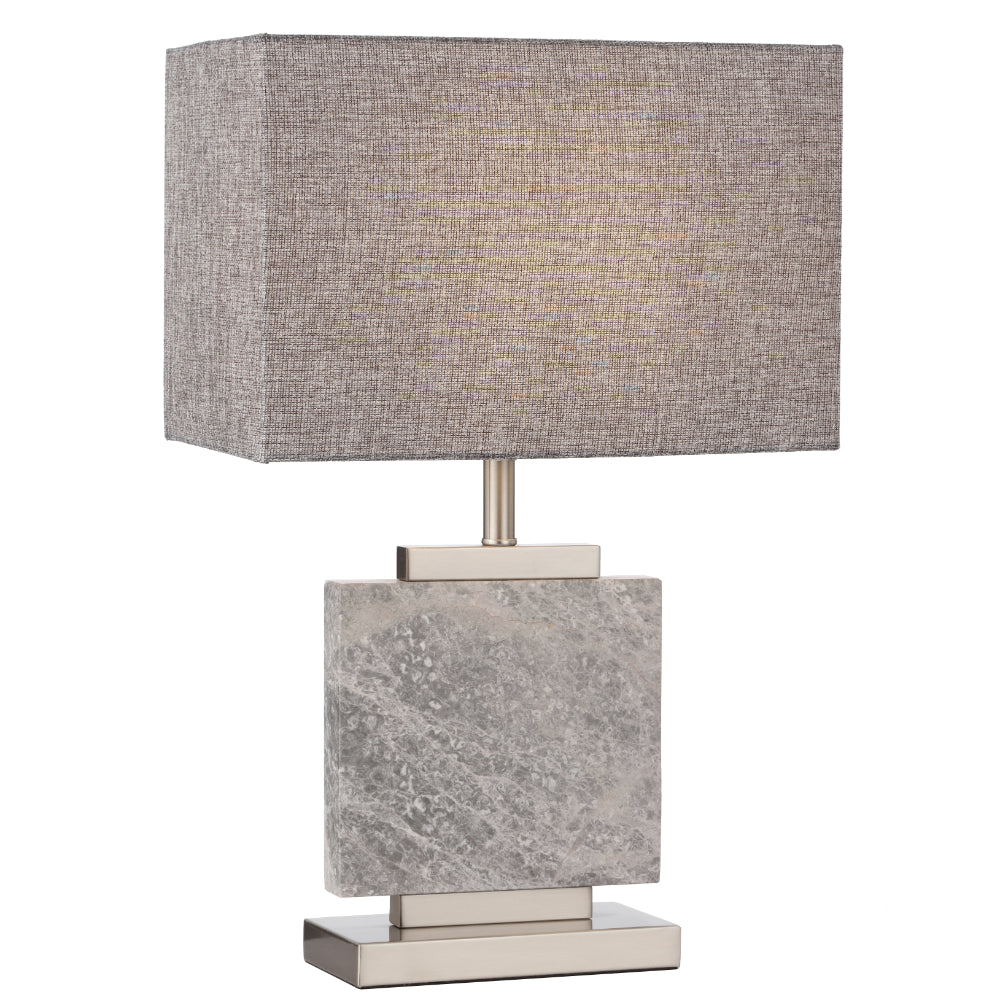 Dana Table Lamp Chrome / Grey - DANA TL-NKGYM
