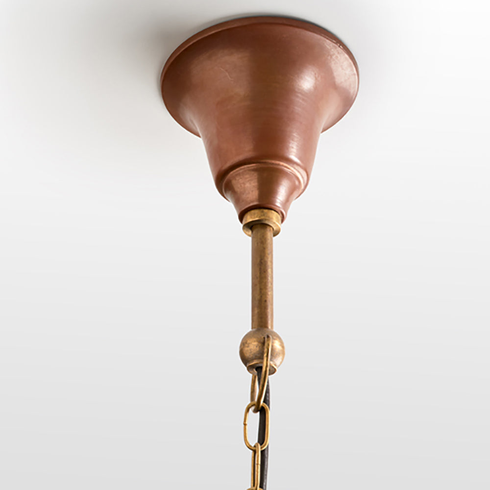 Buy Pendant Lights Australia Deksel Aged Copper 1 Light Pendant - DEKSEL03