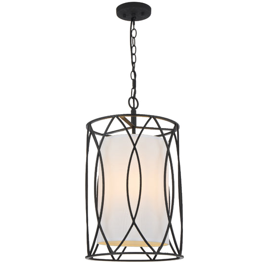 Dover 330mm Pendant Black - DOVER PE33-BK