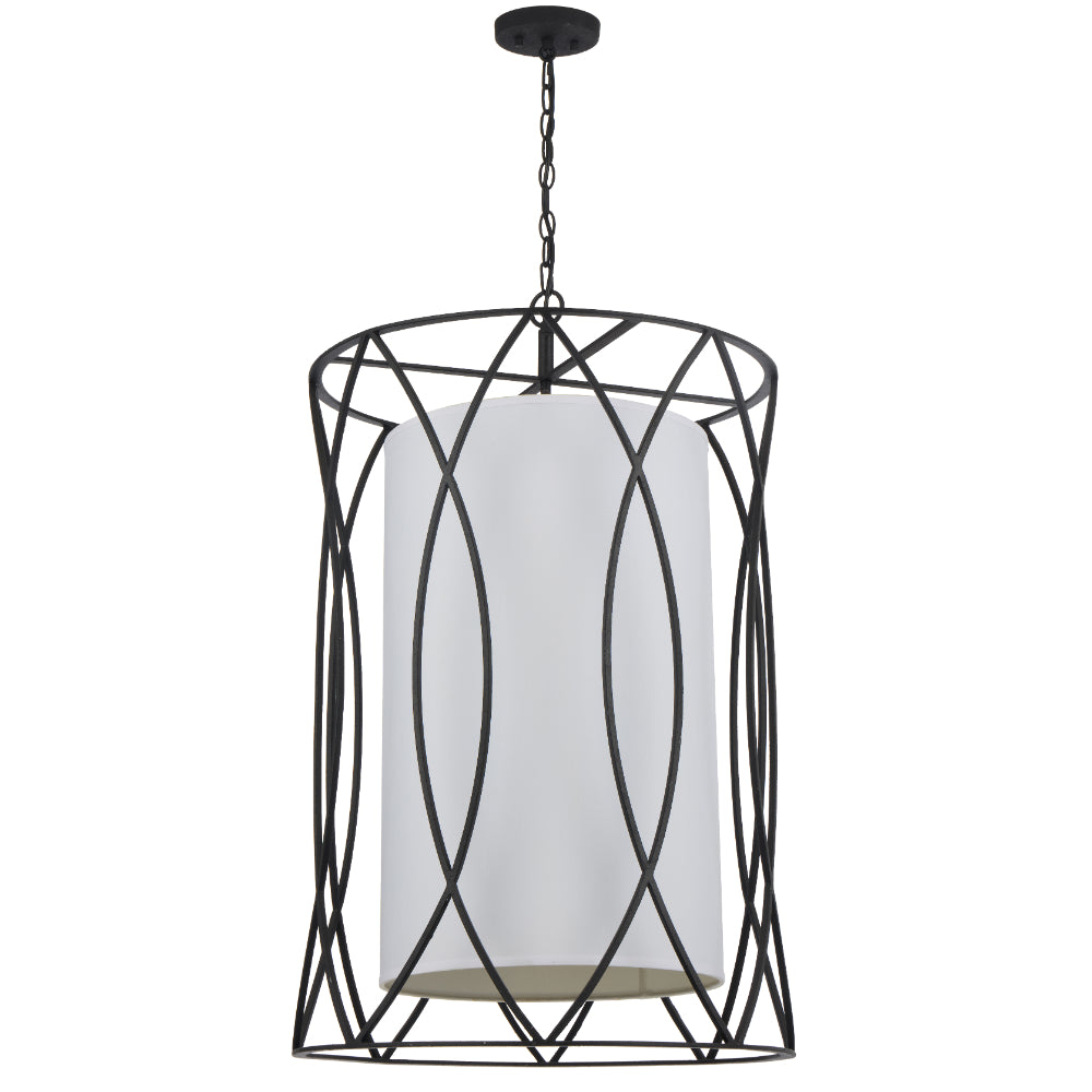 Dover 560mm Pendant Black - DOVER PE56-BK