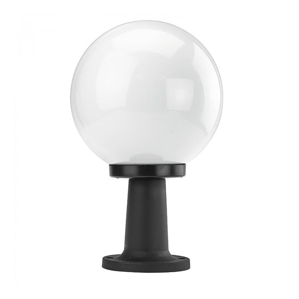 Buy Pillar & Pedestal Lights Australia Duralite Pillar Light White / Black Resin - DUT1107-OP